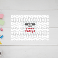 Personalized Jigsaw Puzzle Accessories - Typographic with Custom Name image 1