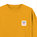 Personalized Oversized Classic T-Shirt - Typographic with Custom Name -DTG Print - Golden Yellow image 16