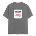 Personalized Male Classic Crew T-Shirt - Typographic with Custom Name -DTG Print - Charcoal Melange image 6