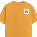 Personalized Male Classic Crew T-Shirt - Typographic with Custom Name -DTG Print - Golden Yellow image 13