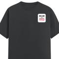 Personalized Male Classic Crew T-Shirt - Typographic with Custom Name -DTG Print - Steel Grey image 14