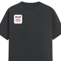 Personalized Male Classic Crew T-Shirt - Typographic with Custom Name -DTG Print - Steel Grey image 19