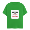 Personalized Female Classic Crew T-Shirt - Typographic with Custom Name -DTG Print - Flag Green image 2