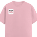 Personalized Female Classic Crew T-Shirt - Typographic with Custom Name -DTG Print - Light Baby Pink image 19