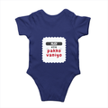 Personalized Rompers - Typographic with Custom Name -DTG Print - Royal Blue image 8