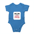 Personalized Rompers - Typographic with Custom Name -DTG Print - DTG Print - Orchid Blue image 5
