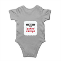 Personalized Rompers - Typographic with Custom Name -DTG Print - DTG Print - Grey Melange image 8