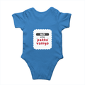 Personalized Rompers - Typographic with Custom Name -DTG Print - DTG Print - Orchid Blue image 10