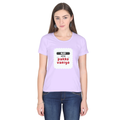 Personalized Female Classic Crew T-Shirt - Typographic with Custom Name -DTG Print - DTG Print - Lavender image 4