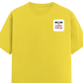 Personalized Male Classic Crew T-Shirt - Typographic with Custom Name -DTG Print - DTG Print - New Yellow image 14