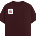 Personalized Male Classic Crew T-Shirt - Typographic with Custom Name -DTG Print - DTG Print - Maroon image 17