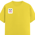 Personalized Male Classic Crew T-Shirt - Typographic with Custom Name -DTG Print - DTG Print - New Yellow image 19