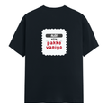 Personalized Male Classic Crew T-Shirt - Typographic with Custom Name -DTG Print - assertive personal identity male classic crew t shirt - Navy Blue image 6