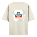 Personalized Oversized Classic T-Shirt - Typographic with Custom Name -DTG Print - humorous humor oversized classic t shirt - Off White image 10
