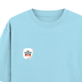 Personalized Oversized Classic T-Shirt - Typographic with Custom Name -DTG Print - humorous humor oversized classic t shirt - Baby Blue image 14