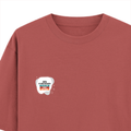 Personalized Oversized Classic T-Shirt - Typographic with Custom Name -DTG Print - humorous humor oversized classic t shirt - Coral image 13
