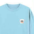Personalized Oversized Classic T-Shirt - Typographic with Custom Name -DTG Print - humorous humor oversized classic t shirt - Baby Blue image 19