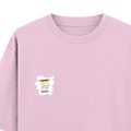 Personalized Oversized Standard T-Shirt - Modern with Custom Name -DTG Print - Light Baby Pink image 13