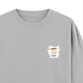 Personalized Oversized Standard T-Shirt - Modern with Custom Name -DTG Print - Grey Melange image 17