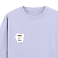 Personalized Oversized Standard T-Shirt - Modern with Custom Name -Embroidery Print - Lavender image 15
