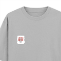 Personalized Oversized Classic T-Shirt - Typographic with Custom Name -DTG Print - Grey Melange image 11