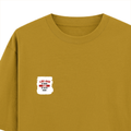 Personalized Oversized Classic T-Shirt - Typographic with Custom Name -DTG Print - Mustard Yellow image 14