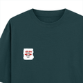 Personalized Oversized Classic T-Shirt - Typographic with Custom Name -DTG Print - Petrol Blue image 13