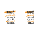 Personalized Kids Sports T-Shirt All Over Printed Products - Bold with Custom Name