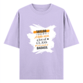 Personalized Oversized Classic T-Shirt - Typographic with Custom Name -DTG Print - confident personality 2 oversized classic t shirt