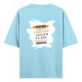 Personalized Oversized Classic T-Shirt - Typographic with Custom Name -DTG Print - confident personality 2 oversized classic t shirt
