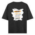Personalized Oversized Classic T-Shirt - Typographic with Custom Name -DTG Print - confident personality 2 oversized classic t shirt