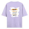 Personalized Oversized Classic T-Shirt - Typographic with Custom Name -DTG Print - confident personality 2 oversized classic t shirt