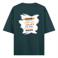 Personalized Oversized Classic T-Shirt - Typographic with Custom Name -DTG Print - confident personality 2 oversized classic t shirt