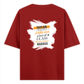 Personalized Oversized Classic T-Shirt - Typographic with Custom Name -DTG Print - confident personality 2 oversized classic t shirt