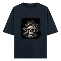 Personalized Oversized Classic T-Shirt - Edgy with Custom Name -DTG Print