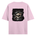 Personalized Oversized Classic T-Shirt - Edgy with Custom Name -DTG Print - intense skulls oversized classic t shirt
