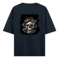 Personalized Oversized Classic T-Shirt - Edgy with Custom Name -DTG Print - intense skulls oversized classic t shirt