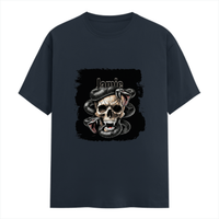 Personalized Female Classic Crew T-Shirt - Edgy with Custom Name -DTG Print