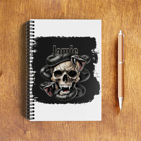 Personalized Accessory - Edgy with Custom Name - NotePad Accessories Accessory