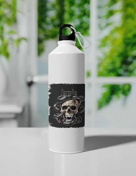 Personalized Accessory - Edgy with Custom Name - Sipper Bottle Accessories Accessory