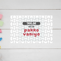 Personalized MDF Wooden Puzzles - Casual with Custom Name - White image 2