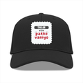 Personalized Baseball Ottoman Cap - Casual with Custom Name -DTG Print - Black image 1