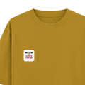 Personalized Oversized Classic T-Shirt - Casual with Custom Name -DTG Print - Mustard Yellow image 13