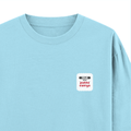Personalized Oversized Classic T-Shirt - Casual with Custom Name -DTG Print - Baby Blue image 20