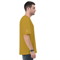 Personalized Oversized Classic T-Shirt - Casual with Custom Name -DTG Print - Mustard Yellow image 23