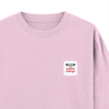 Personalized Oversized Classic T-Shirt - Casual with Custom Name -DTF Print - Light Baby Pink image 18