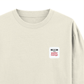 Personalized Oversized Classic T-Shirt - Casual with Custom Name -DTF Print - Off White image 20