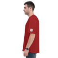 Personalized Oversized Classic T-Shirt - Casual with Custom Name -DTF Print - Red image 27