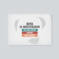 Personalized Placemat - Modern with Custom Name - White image 2