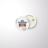 Personalized Badge - Modern with Custom Name